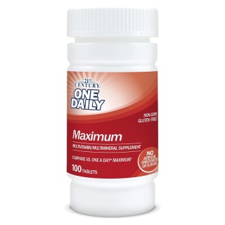 Вітаміни та мінерали 21st Century One Daily Maximum, 100 таблеток