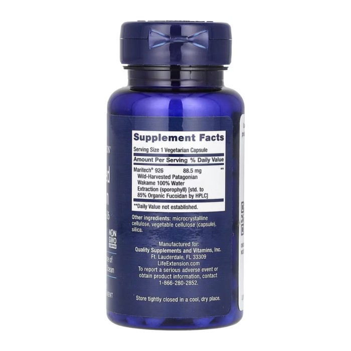 Оптимизированный фукоидан с Maritech® 926 — 60 растительных капсул