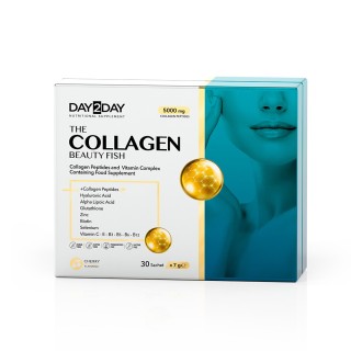 Препарат для суглобів і зв'язок Orzax Day2Day The Collagen Beauty Fish, 30 пакетиків