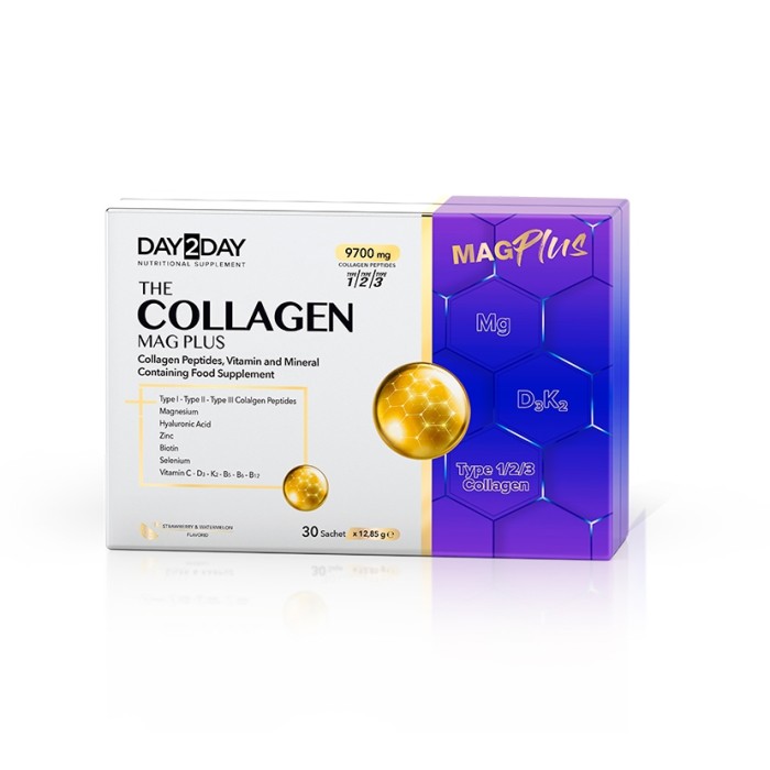 Препарат для суставов и связок Orzax Day2Day The Collagen MAG Plus