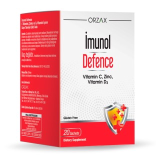Вітаміни та мінерали Orzax Imunol Defence, 20 пакетиків