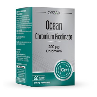 Вітаміни та мінерали Orzax Ocean Chromium Picolinate 200 mcg, 90 капсул