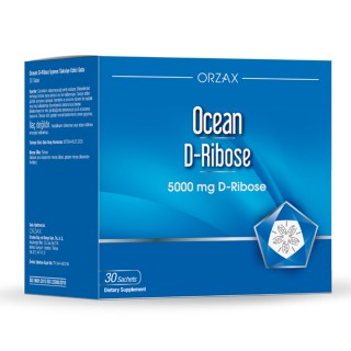 Натуральна добавка Orzax Ocean D-Ribose 5000 mg, 30 пакетиків
