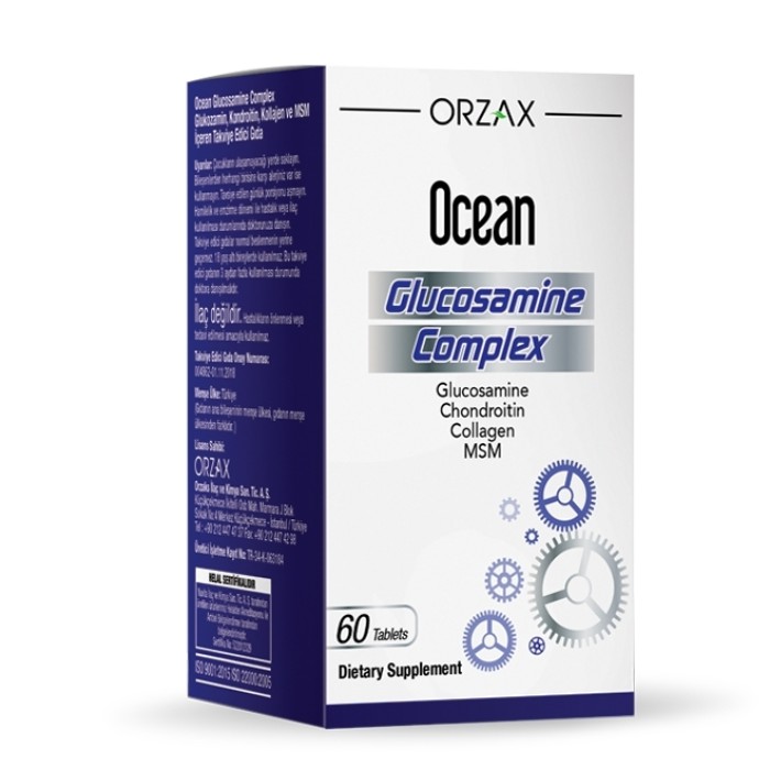 Препарат для суставов и связок Orzax Ocean Glucosamine Complex, 60 таблеток