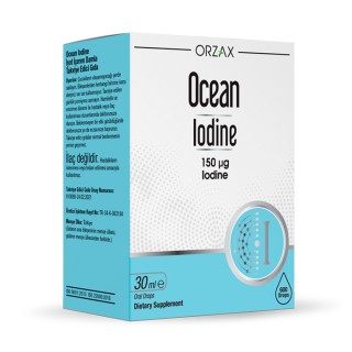Вітаміни та мінерали Orzax Ocean Iodine 150 mcg Drops, 30 мл