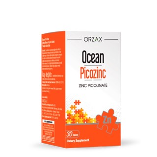 Вітаміни та мінерали Orzax Ocean Picozinc, 30 таблеток