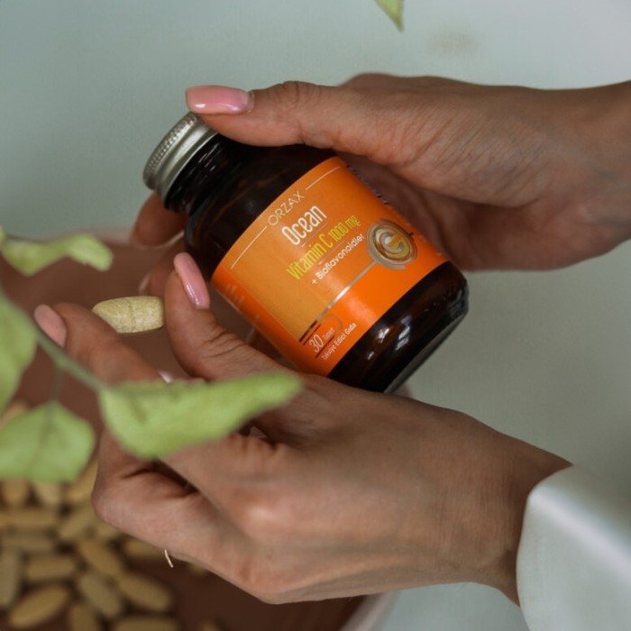 Вітаміни та мінерали Orzax Ocean Vitamin C 1000 mg, 30 таблеток