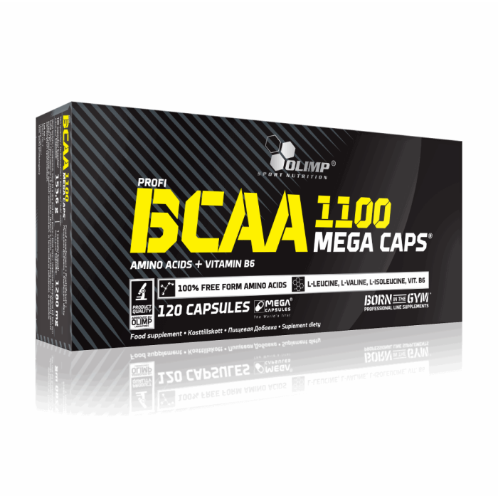 Амінокислота BCAA Olimp BCAA 1100 Mega Caps, 120 капсул
