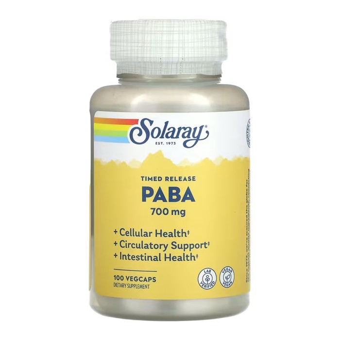 PABA 700mg - 100 vcaps