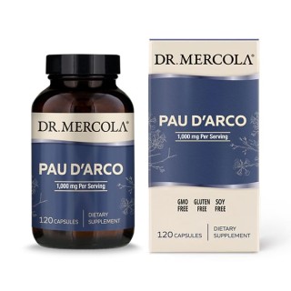 Натуральна добавка Dr. Mercola Pau d'Arco, 120 капсул