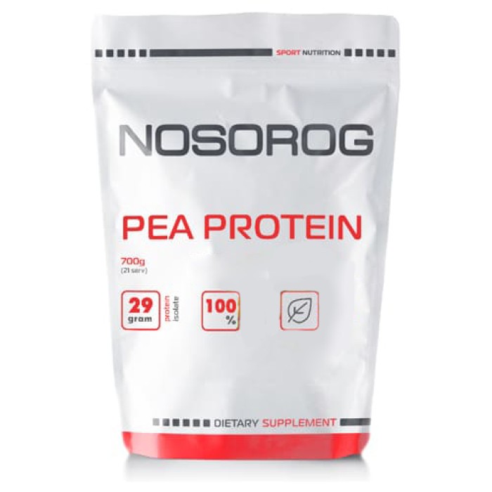 Протеїн Nosorog Pea Protein, 700 грам Без смаку