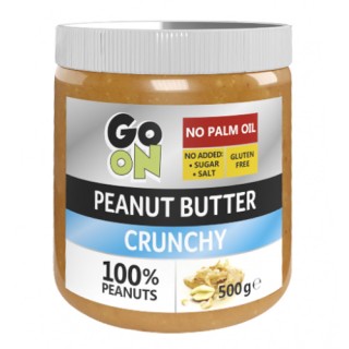 Замінник харчування GoOn Peanut butter, 500 грам (Crunchy) - скляна банка