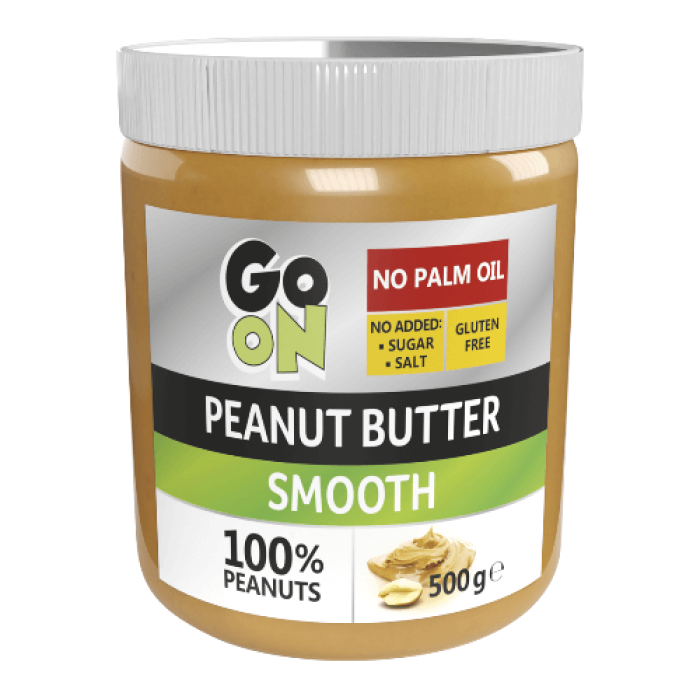 Замінник харчування GoOn Peanut butter, 500 грам (Smooth) - скло
