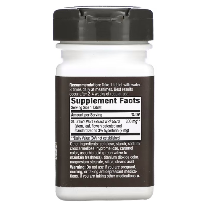 Натуральна добавка Nature's Way Perika St. John's Wort, 60 таблеток