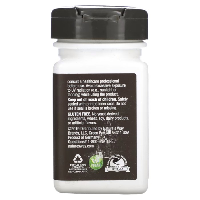 Натуральна добавка Nature's Way Perika St. John's Wort, 60 таблеток