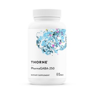 Амінокислота Thorne Research Pharma GABA-250, 60 капсул