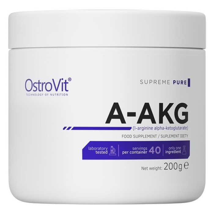 Амінокислота OstroVit A-AKG, 200 грам Без смаку