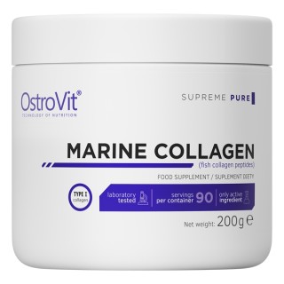 Препарат для суглобів і зв'язок OstroVit Marine Collagen, 200 грам
