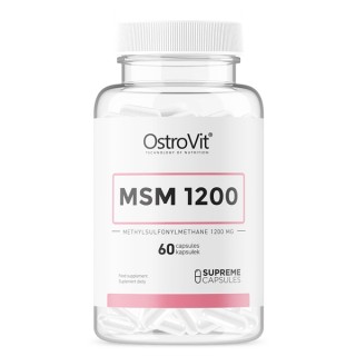 Препарат для суставов и связок OstroVit MSM 1200, 60 капсул