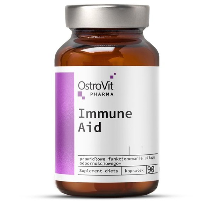 Вітаміни та мінерали OstroVit Pharma Immune Aid, 90 капсул