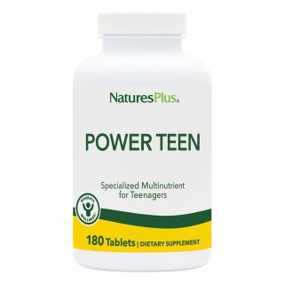 Вітаміни та мінерали Natures Plus Power Teen, 180 вегатаблеток