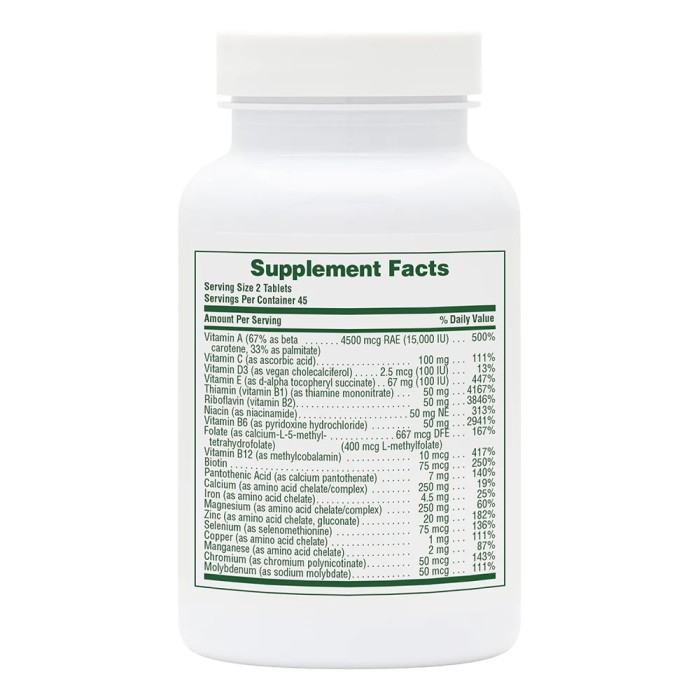 Витамины и минералы Natures Plus Power Teen, 90 вегатаблеток