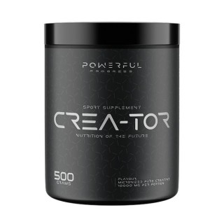 Креатин Powerful Progress Crea-Tor Micronized, 500 г Малина
