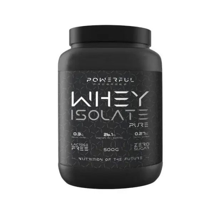 Протеїн Powerful Progress Whey Isolate Pure, 500 грам Малина