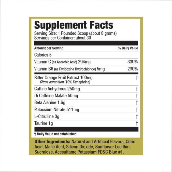 Pre Gold - 8 г пробного розміру Вишнево-лаймовий напій