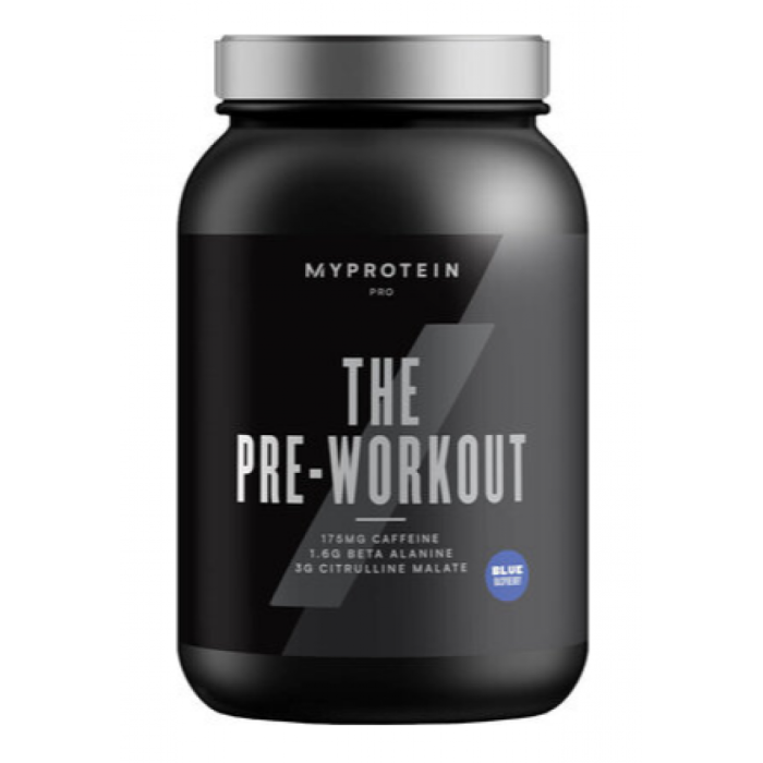 The Pre-Workout — 465 г Голубой малины (Слипшийся порошок)