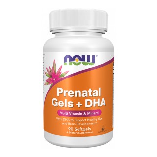 Prenatal Gels + DHA - 90 softgels (Пошкоджено банку)