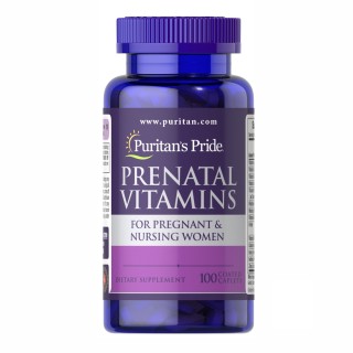 Prenatal Vitamins - 100 Caplets (Пошкоджена етикетка)