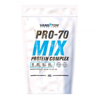 Протеїн Vansiton Pro-70 Mix, 450 грам Шоколад-кокос