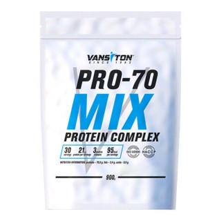 Протеїн Vansiton Pro-70 Mix, 900 грам Ваніль