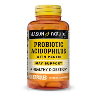 Пробіотики і пребіотики Mason Natural Probiotic Acidophilus With Pectin, 100 капсул