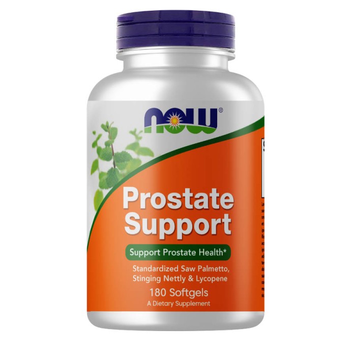 Естественная добавка NOW Prostate Support, 180 капсул