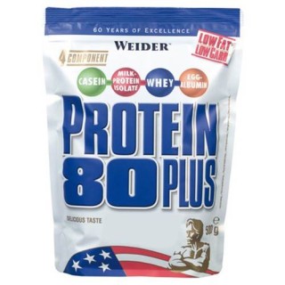 Протеїн Weider Protein 80 Plus, 500 грам Ірис-карамель