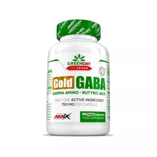 Амінокислота Amix Nutrition GreenDay ProVegan Gold GABA, 90 капсул