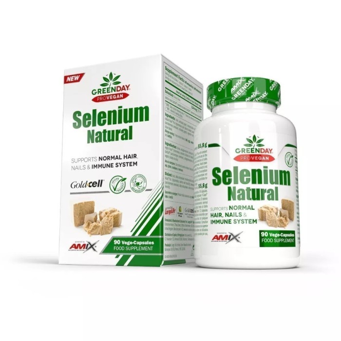 Вітаміни та мінерали Amix Nutrition GreenDay ProVegan Selenium Natural, 90 капсул