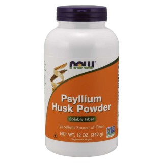 Натуральна добавка NOW Psyllium Husks Powder, 340 грам
