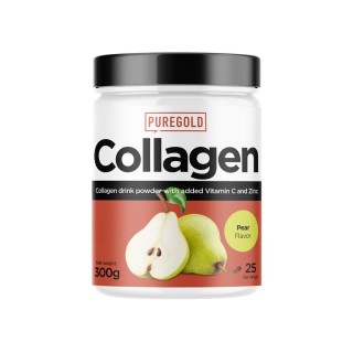 Препарат для суглобів і зв'язок Pure Gold Protein Collagen, 300 грам Груша