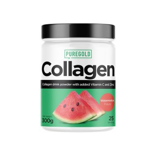 Препарат для суглобів і зв'язок Pure Gold Protein Collagen, 300 грам Кавун