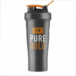 Шейкер - 700 мл сірого кольору