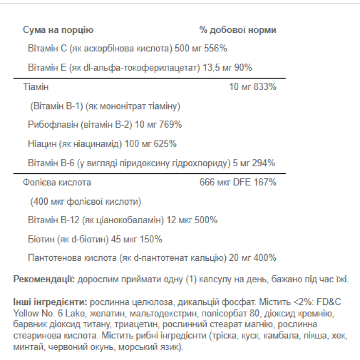 Формула стресу - 60 таблеток
