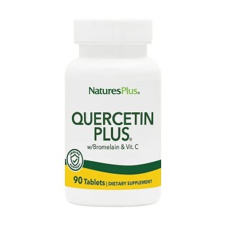 Quercetin + VIT C Bromelain - 90 tabs (Пошкоджена етикетка)