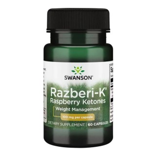 Razberi-K Raspberry Ketones 100mg - 60caps (До 01.26)