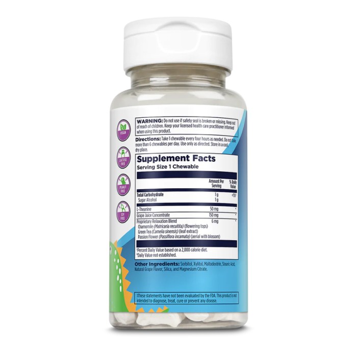 Relax-a-Saurus - 30 жевательных виноградин