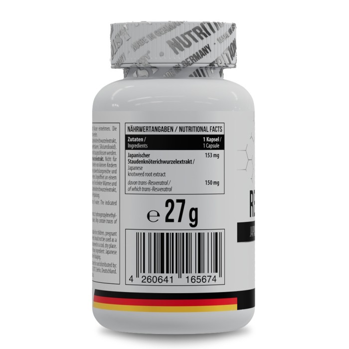 Натуральная добавка MST Resveratrol, 60 капсул