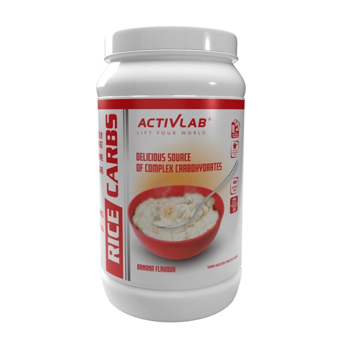 Заменитель питания Activlab Rice Carbs, 1 кг Банан