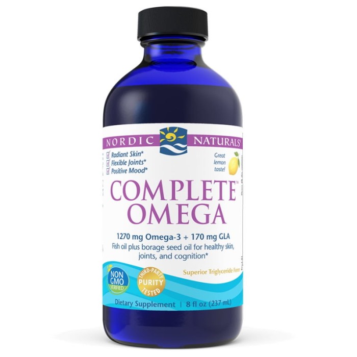 Жирні кислоти Nordic Naturals Complete Omega, 237 мл - лимон